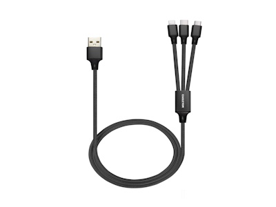 Лидер Продаж Зарядки Usb Кабель 3 В 1 Для Iphone И Micro Usb Тип C