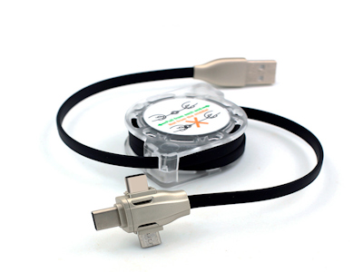 М 1 М Multi Функции Выдвижной Магнитная Зарядка 3 В 1 Usb Кабель Для Сотового Телефона Круглой Формы