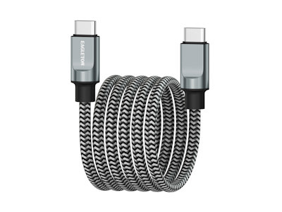 Фабричный Нейлоновый Материал Usb-кабель Для Зарядки С Type-c Кабель Для Быстрой Зарядки Для Мобильного Телефона